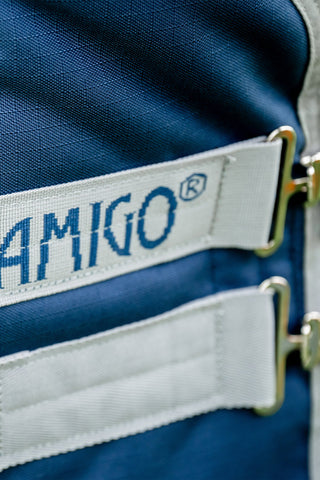 Amigo Ripstop Outdoordeken 900D 0g Navy/Grijs