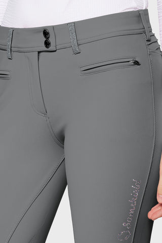 Adele Pantalon d'équitation Gris