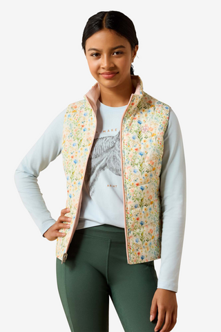 Vendbar Vest Bella Junior Horse In Flowers / Sepia Rose