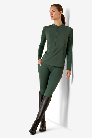 Ariat Breathe 1/2 Zip Baselayer Monstera