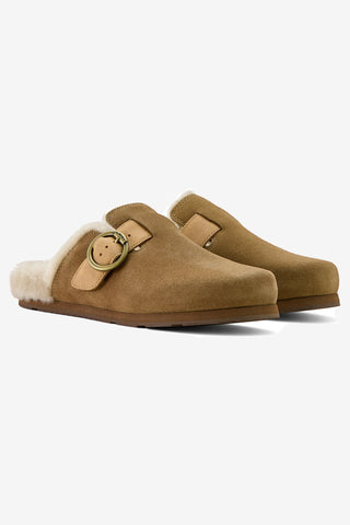 Country Mule Slippers Brown