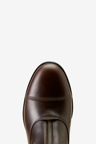 Rijschoenen Devon Zip Heren Waxed Chocolate