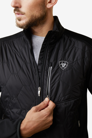 Fusion Isolierte Jacke Herren Schwarz