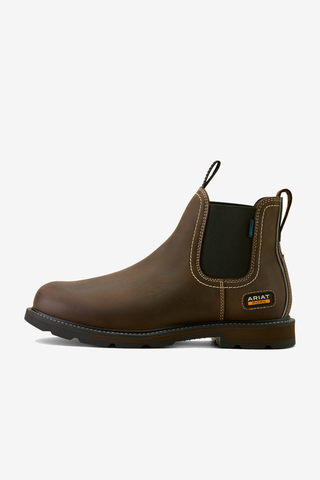 Groundbreaker Chelsea Waterproof Boots Men Dark Brown