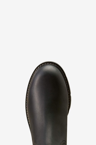 Groundbreaker Chelsea Waterproof Steel Toe Boots Black