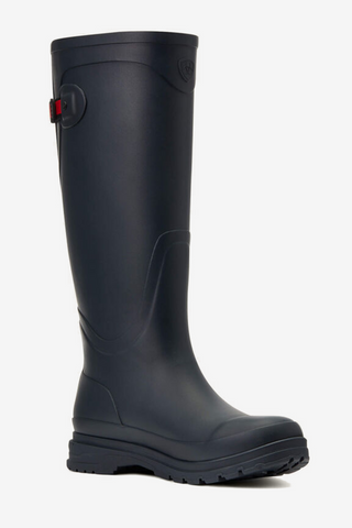 Kelmarsh Rubber Boots Navy
