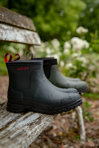 Kelmarsh Krótkie Gumowe Kalosze Navy