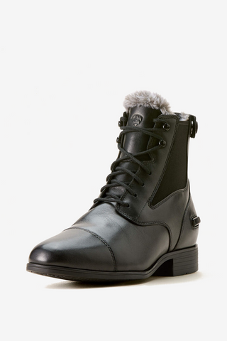 Jodhpur Boots Kendall Back Zip Sherpa Paddock Black