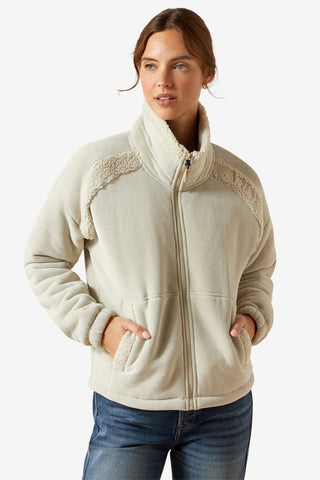 Lafayette Full Zip Sweater Pelican