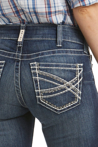 Jeans R.E.A.L Mid Rise Stretch Entwined Boot Cut