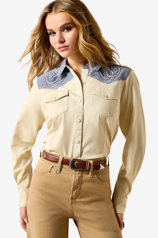 Skjorte Summer Sand/Chambray