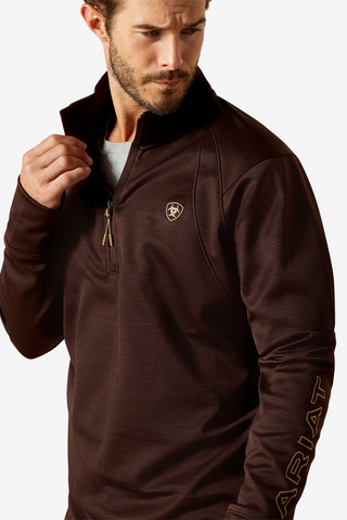 Trøje Team EQ Herre 1/2 Zip Java