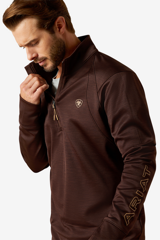 Trøje Team EQ Herre 1/2 Zip Java