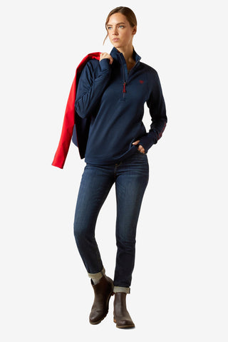 Ariat Team EQ 1/2 Zip Sweater Black