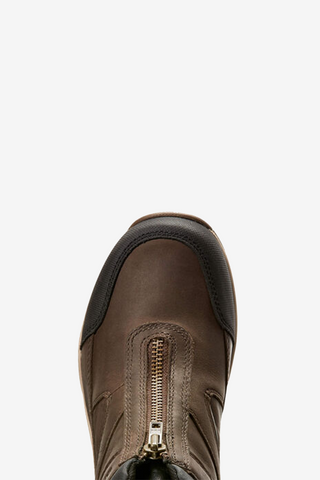 Rijschoenen Telluride Zip Waterdicht Donkerbruin