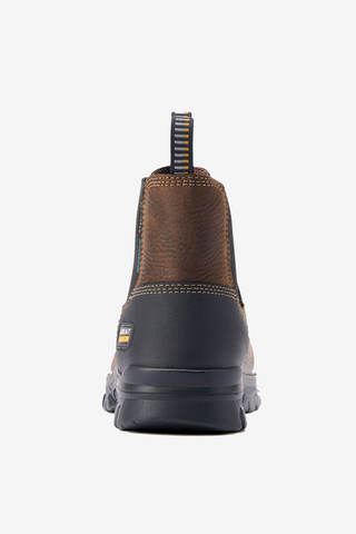 Boots Treadfast Chelsea Waterproof Steel Toe Brown