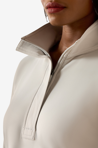 Trøje 1/2 Zip Breeze Quiet Grey