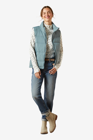 Ultrapuff Donsvest Steel Sage