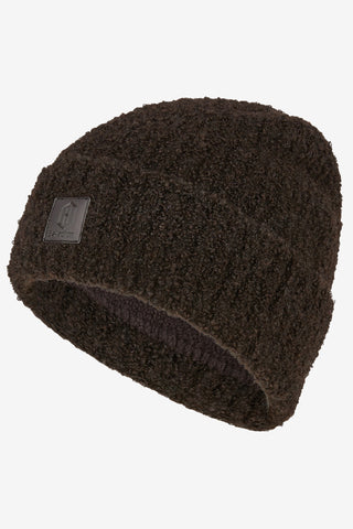 Bouclé Beanie Black