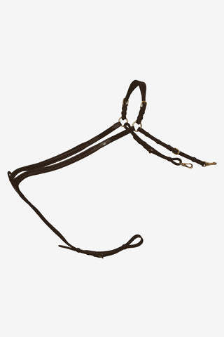 Flettet fortøj med bro Dyon Collection Brun