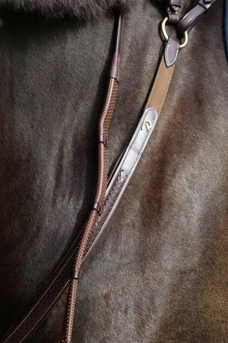 Flettet fortøj med bro Dyon Collection Brun