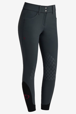 Amerikanische Reithose mit Kniebesatz
