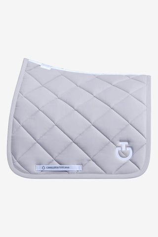 CT Diamond Quilt Jersey Dressage Pad Off-White
