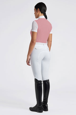 Konkurrenceskjorte S/S Zip