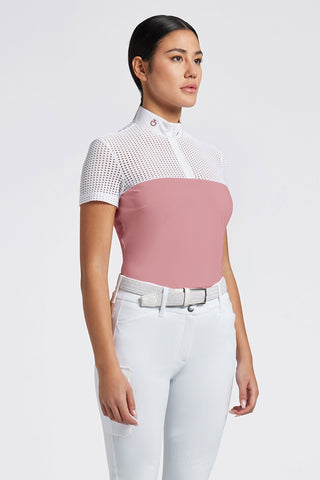 Turniershirt S/S Reißverschluss