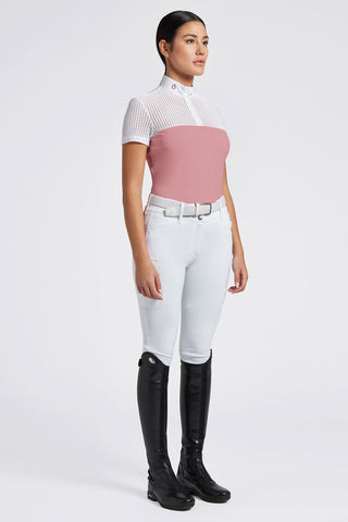 Konkurrenceskjorte S/S Zip