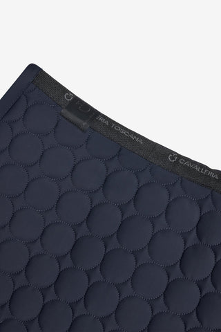 Tapis de Saut Matelassé Cercle Navy
