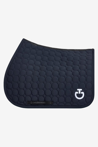 Tapis de Saut Matelassé Cercle Navy