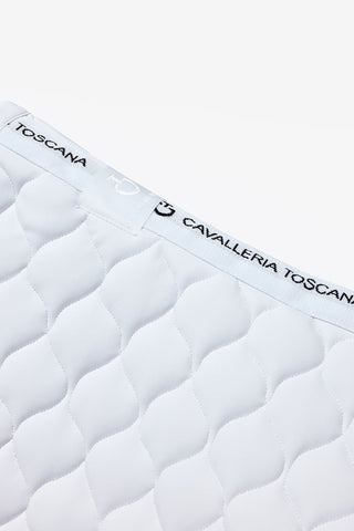 CT Circular Quilt Jersey Dress Wit