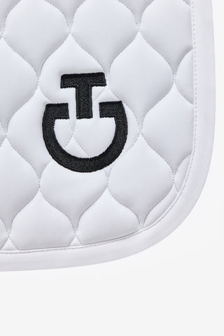 CT Circular Quilt Jersey Dress Wit