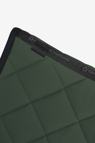 Diamond Quilt Dressurunderlag Junglegreen/Black