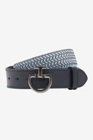 Elastic Belt CT Clasp Light Blue / Navy