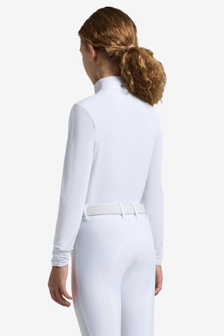 Competition Polo Flower Junior White