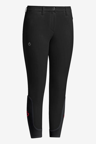 Ridebukser Full Grip Junior Sort