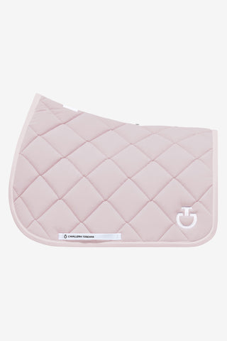 Jumping Saddle Pad Diamond Quilting Violet Ice