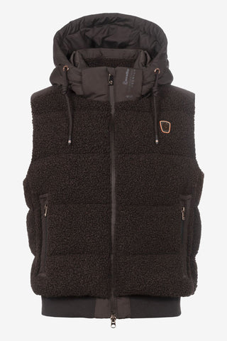 Cavallexi Down Vest Espresso