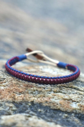 CleanSea Action Taker Bracelet 1kg Marine/Bordeaux