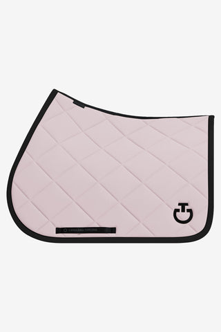 Jump Saddle Pad Diamond Quilting Violet Ice/Black