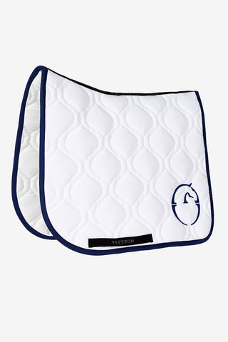 Dressurunderlag Perugia Hvid/Sort