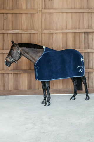 Heavy Fleece Rug Navy