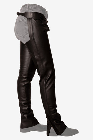 Long Chaps Black