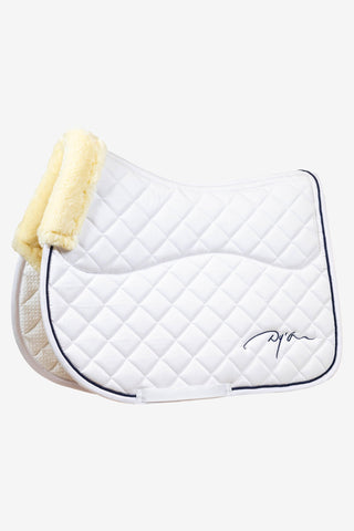 Dyon Skin Friendly Tapis de Selle de Saut Blanc