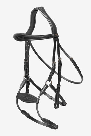 Trense Elastisk Hybrid New English Sort