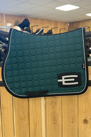 Octagon Saddle Pad E-Logo