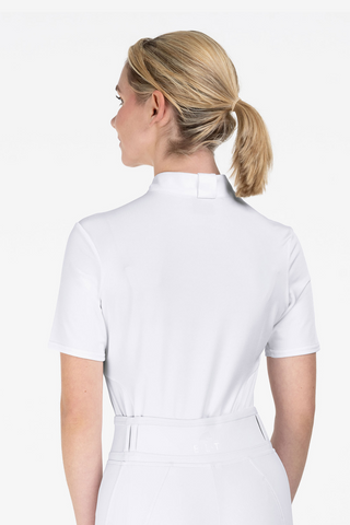 Konkurrenceskjorte Basic Junior Hvid