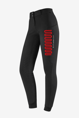 Comfort Verwarmde Rijbroek Zwart